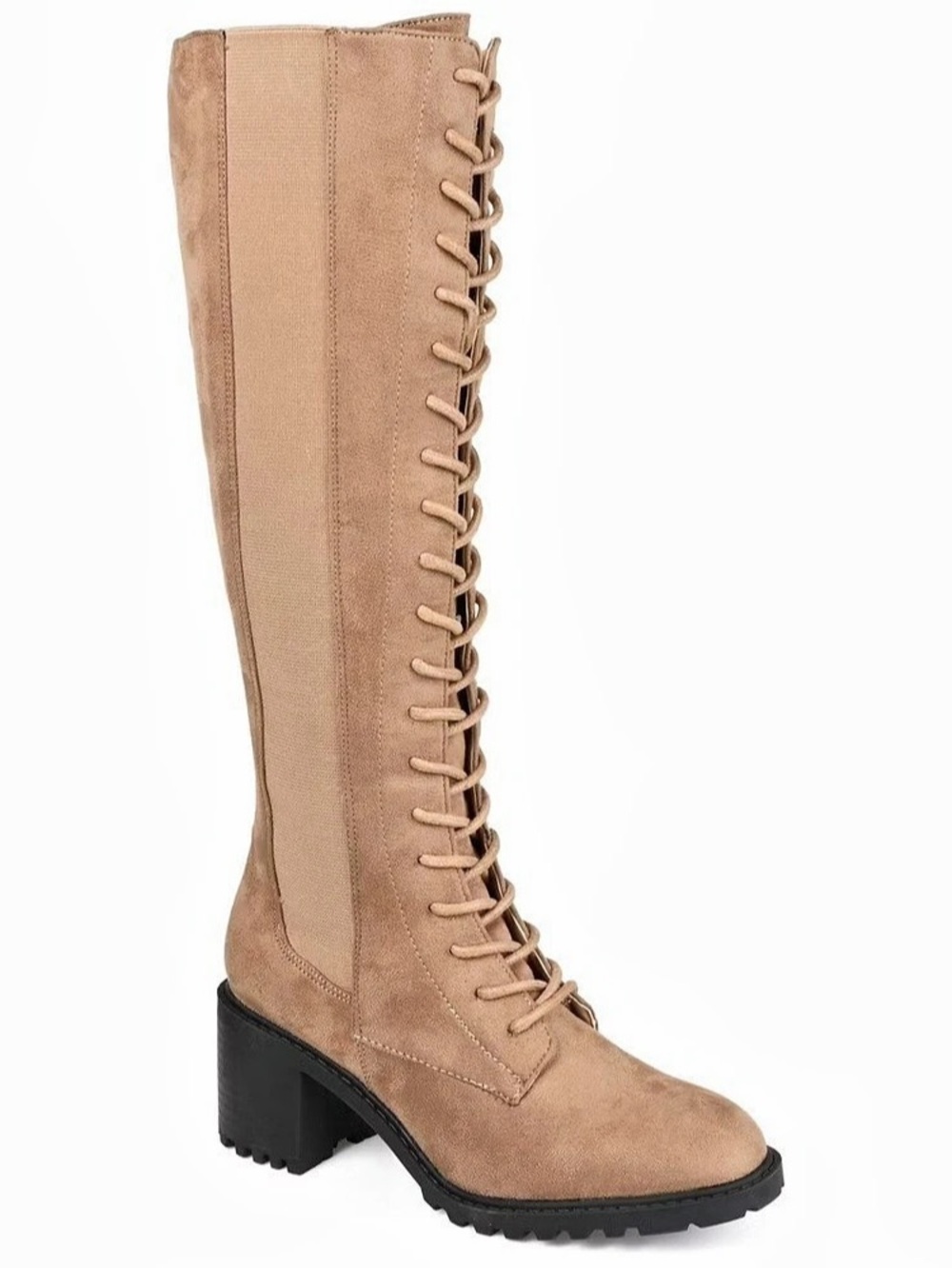 Journee Collection Wide Calf
Women's Jenicca Boot Taupe 6.5